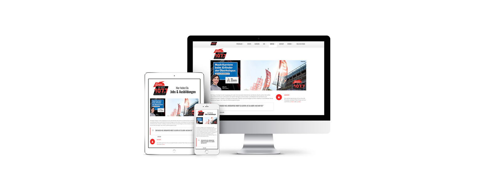 DIE NEUE 107.7 Jobportal