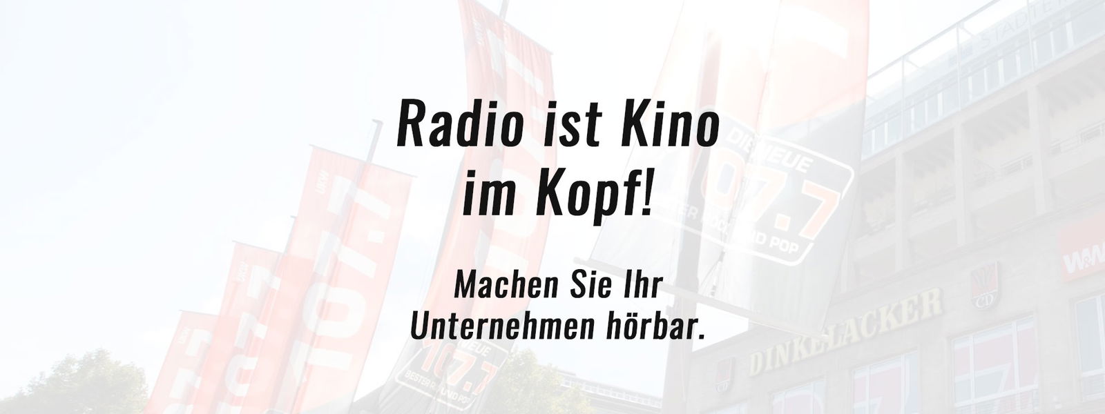Vorteile Jobkampgne - Radio ist Kino im Kopf