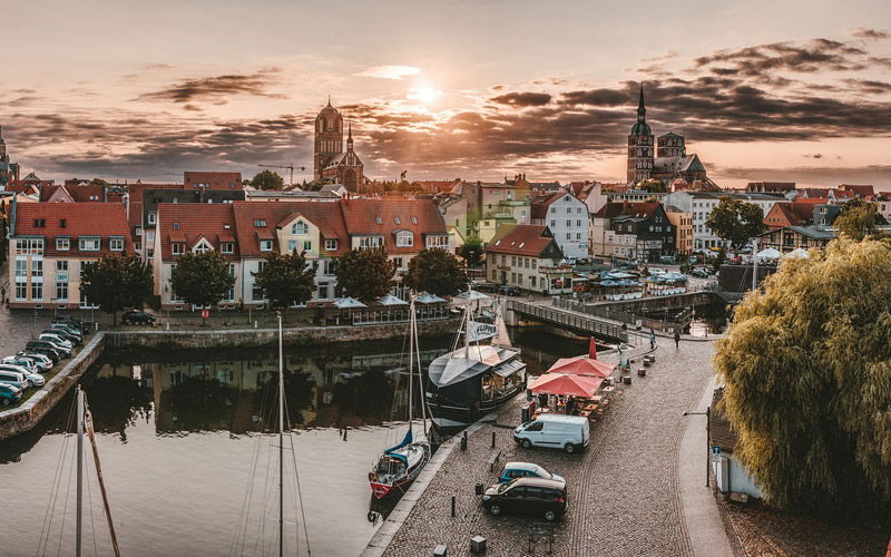 Die schönsten Städte Deutschlands - Stralsund