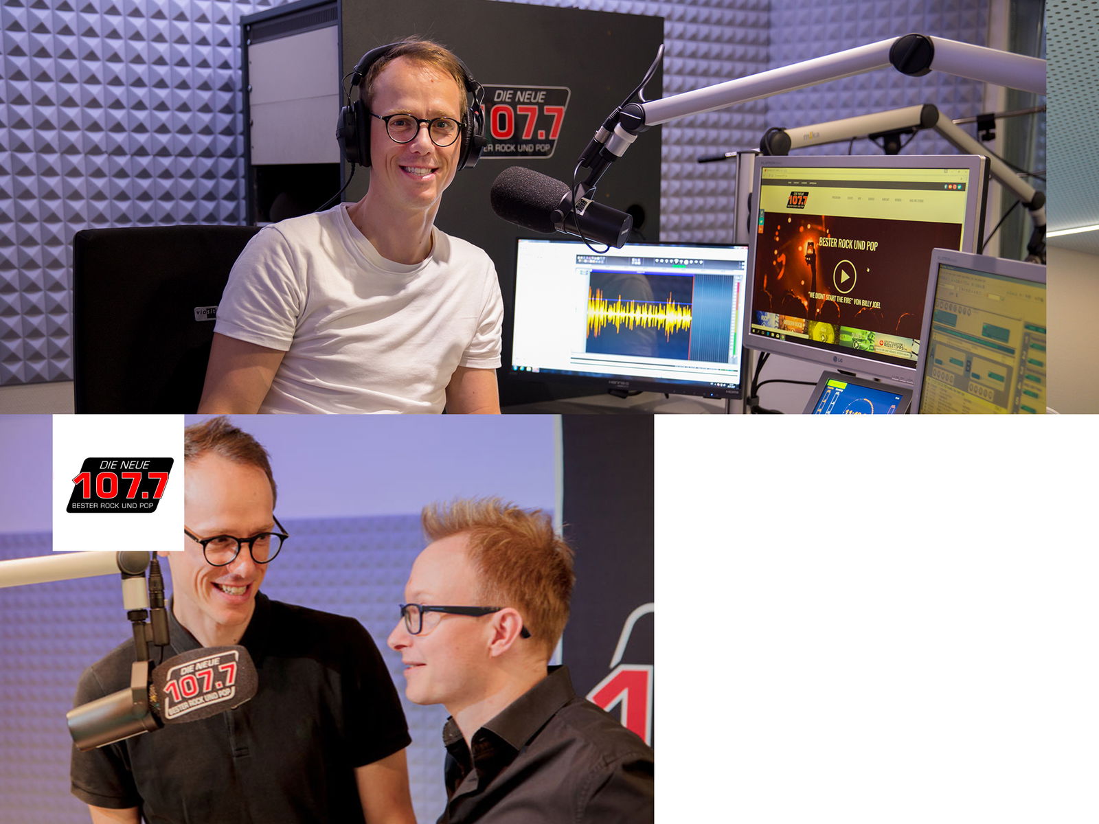 Freier Mitarbeiter bei DIE NEUE 107.7