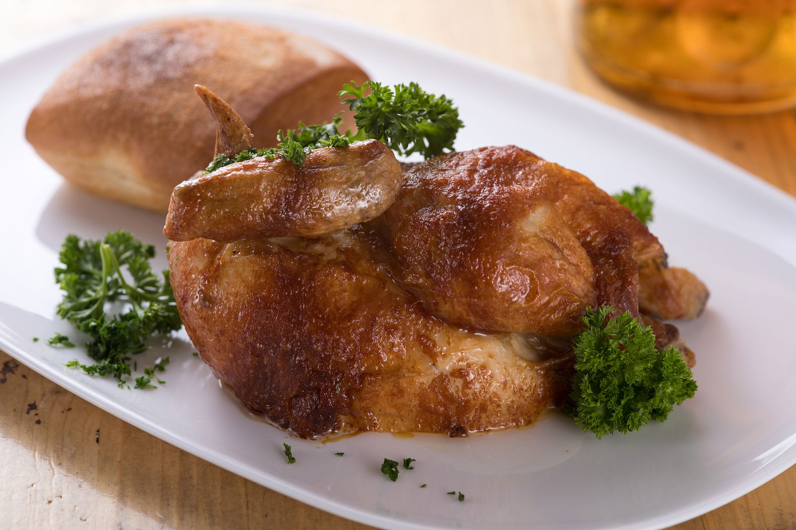 Speisen im Biergarten im Stuttgarter Schlossgarten