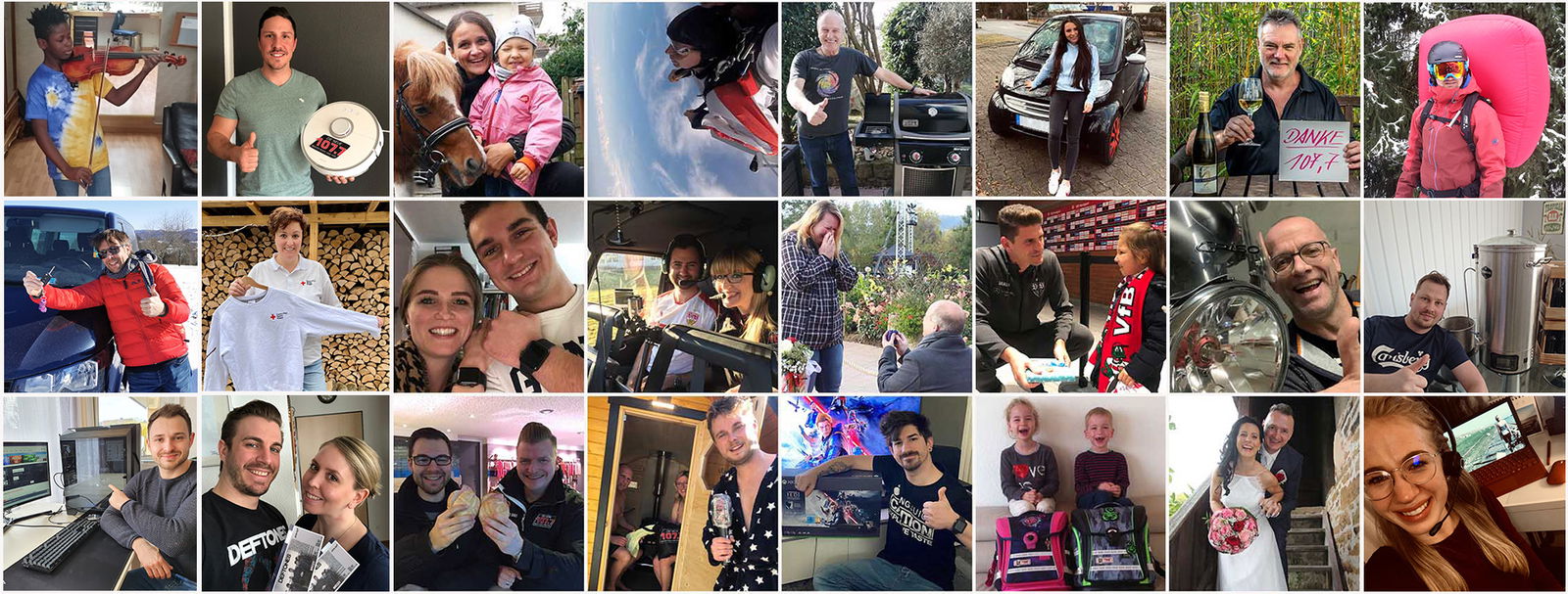 Die Neue 107.7 zahlt deine Rechnung Gewinner Header Teaser