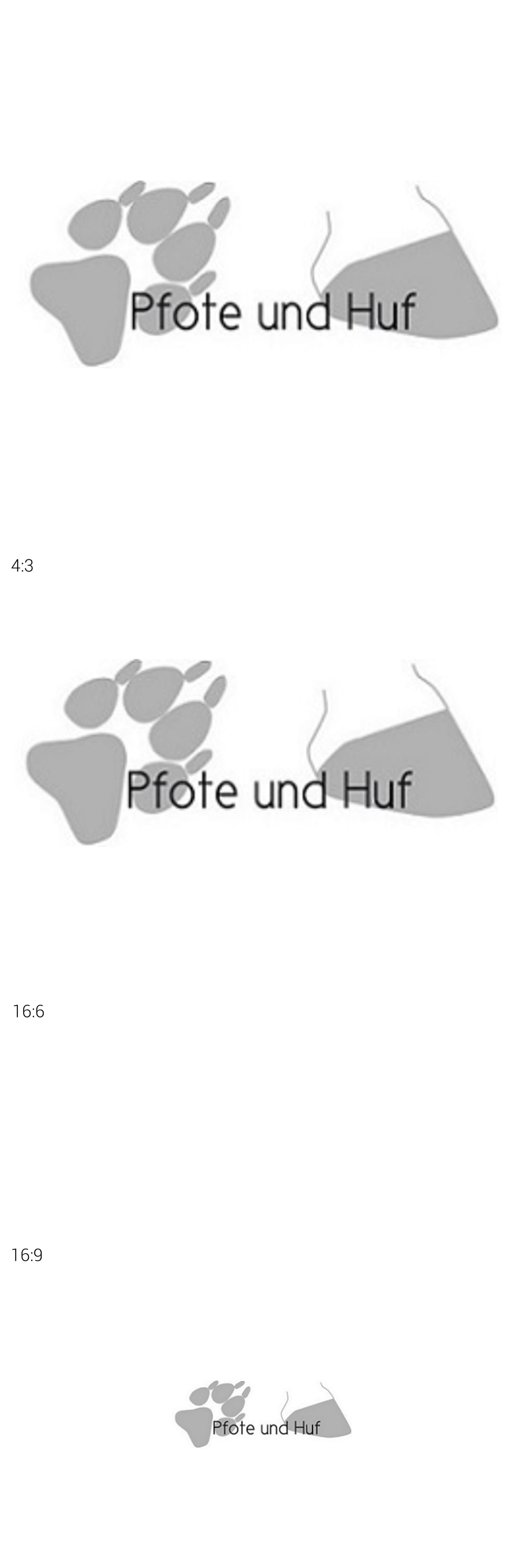 Pfote und Huf