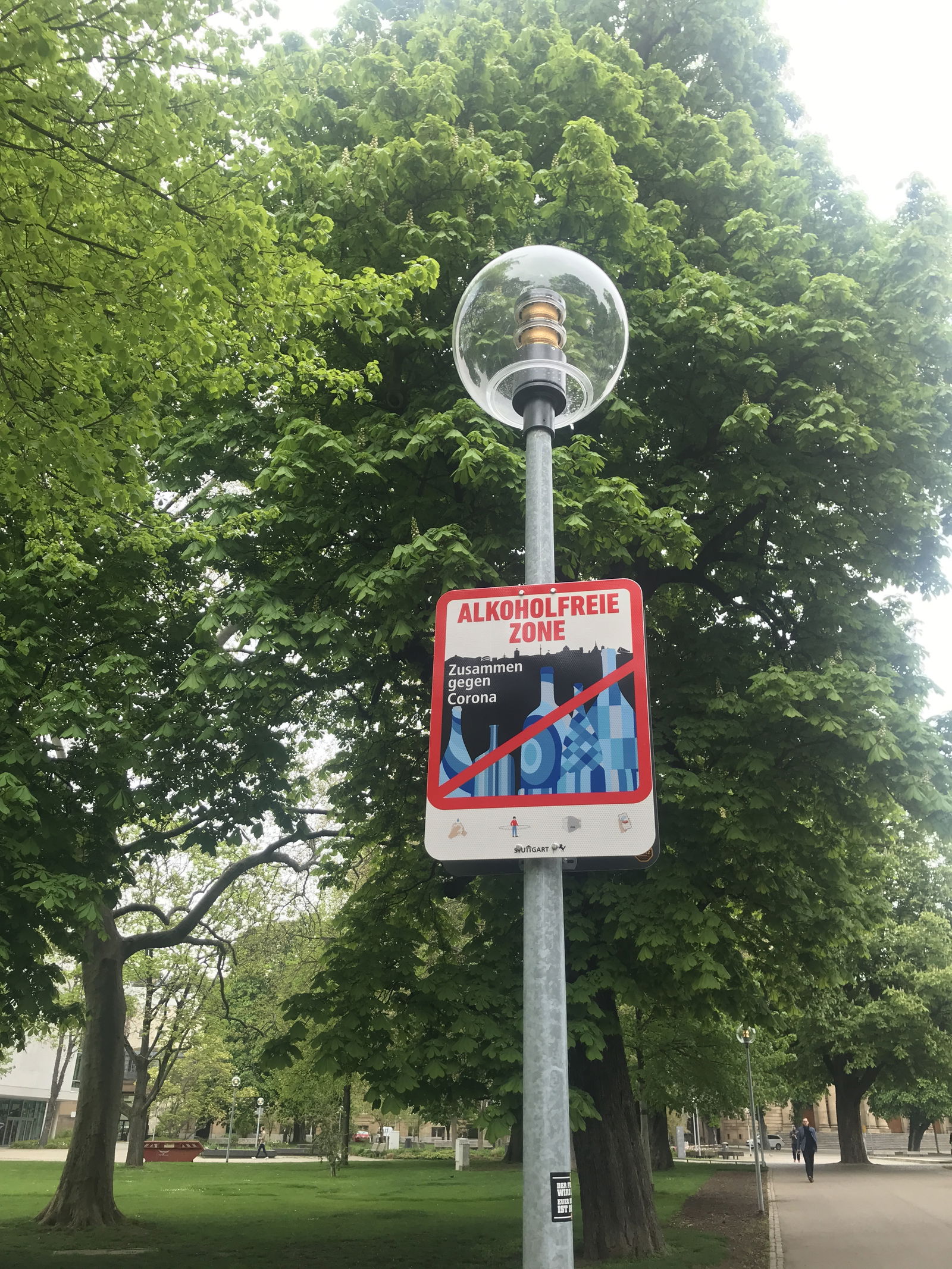Schild Alkoholverbot