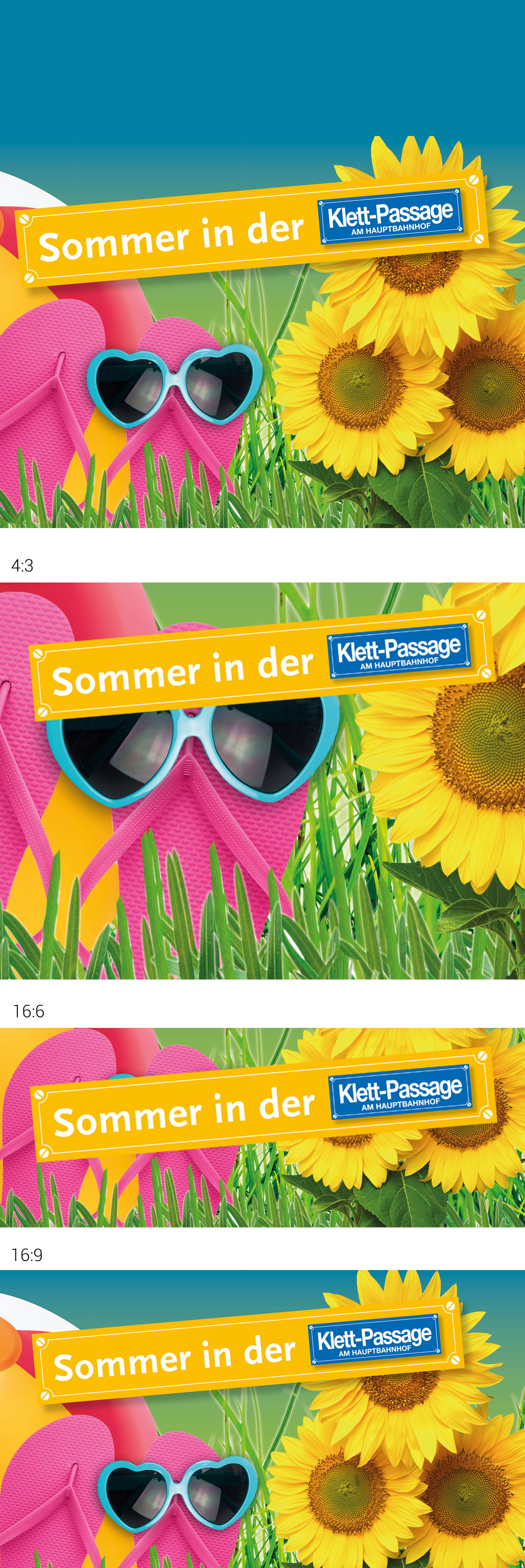 Sommer in der Klett-Passage