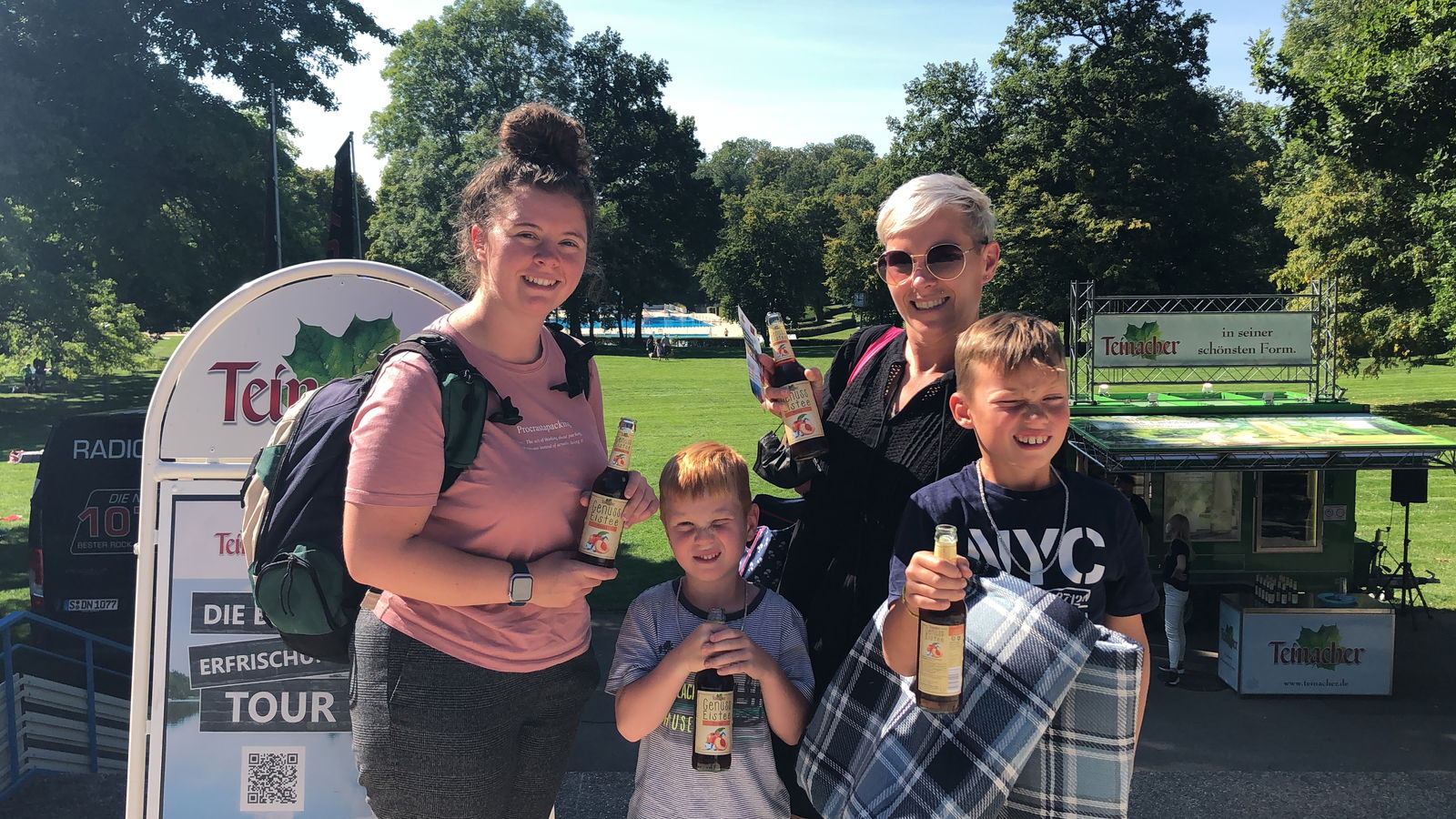 Teinacher-Erfrischungstour im Badezentrum Sindelfingen