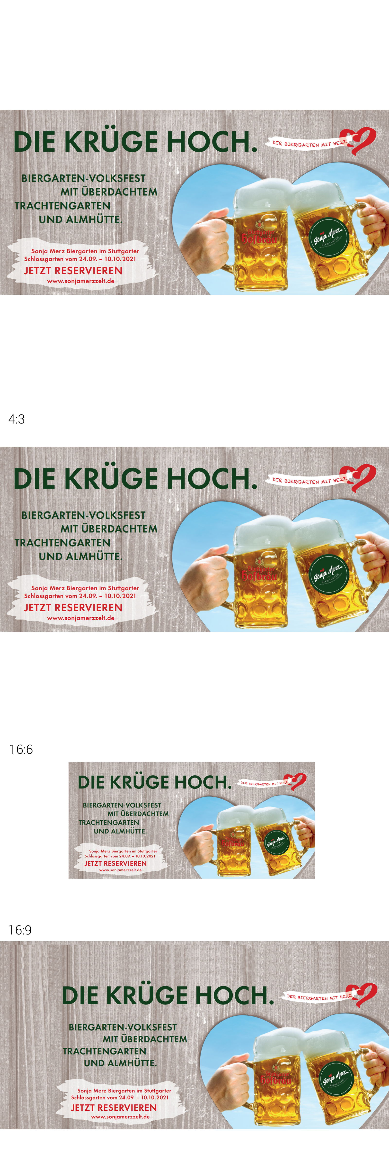Der Biergarten mit Herz