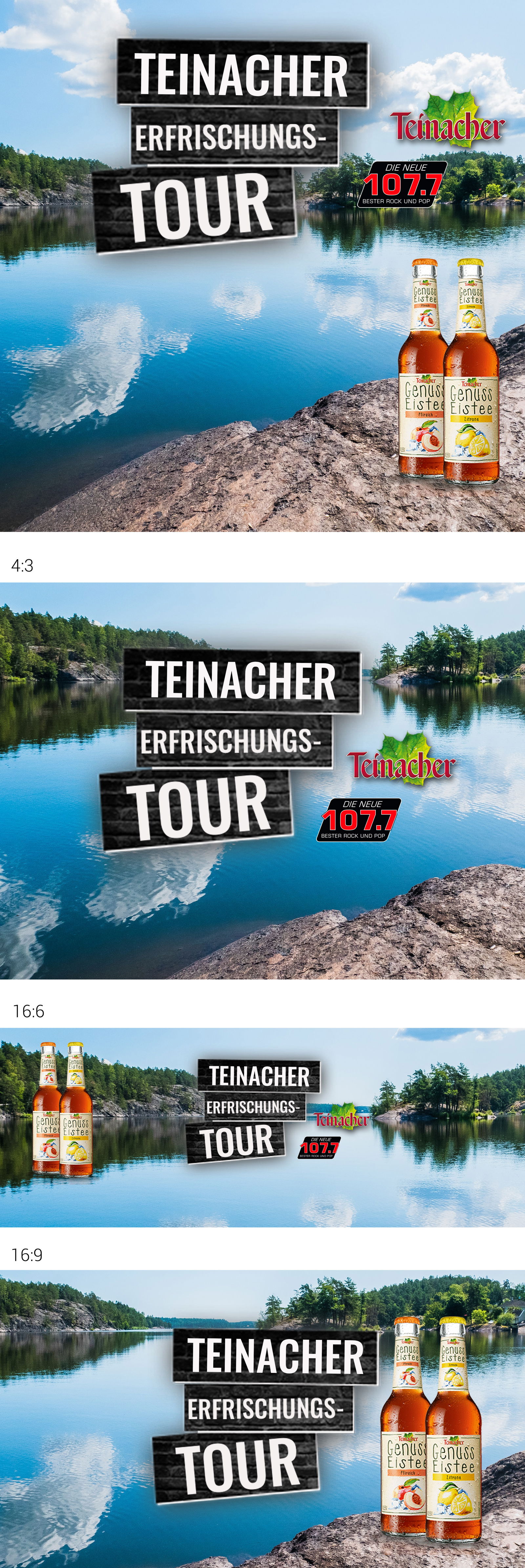 Genuss-Eistee am Badesee