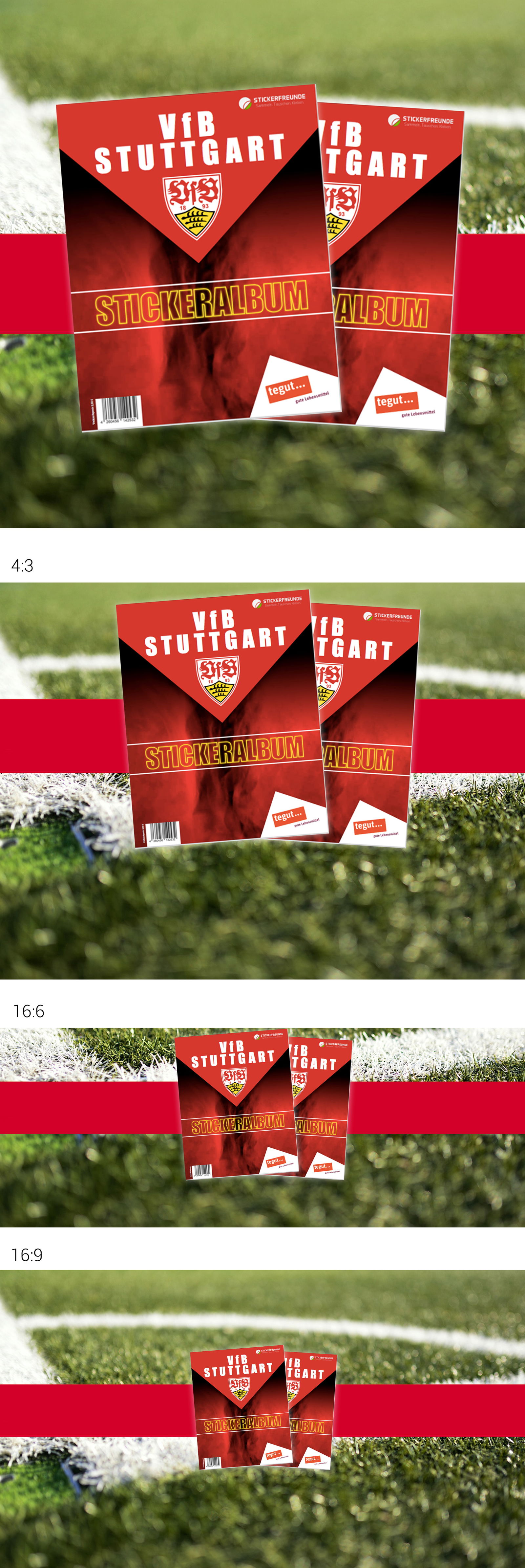 tegut... VfB Sammelstickeralbum gewinnen