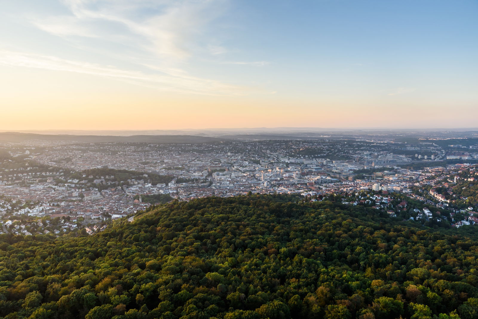 Stuttgart aus der Luft