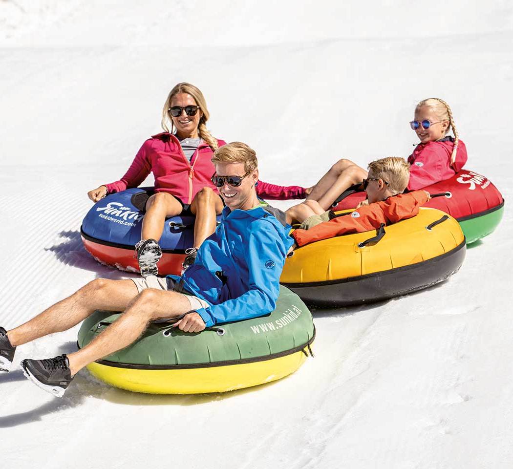 Schneeballschlacht im Sommer