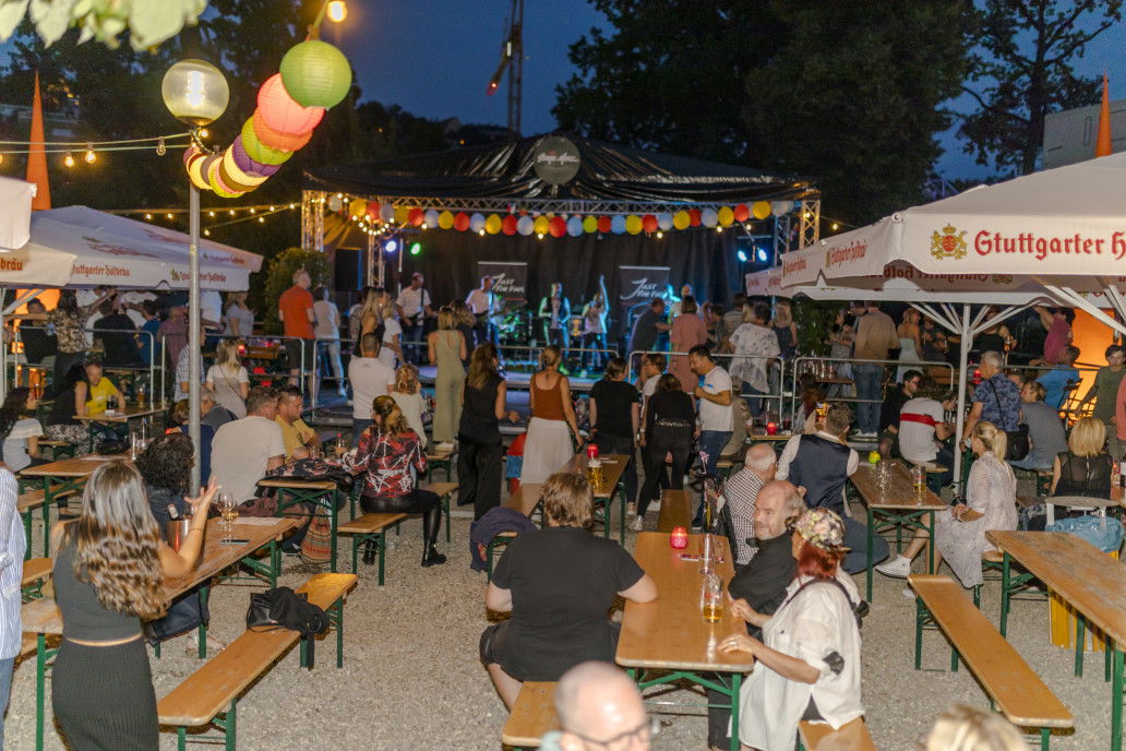 Biergarten im Schlossgarten