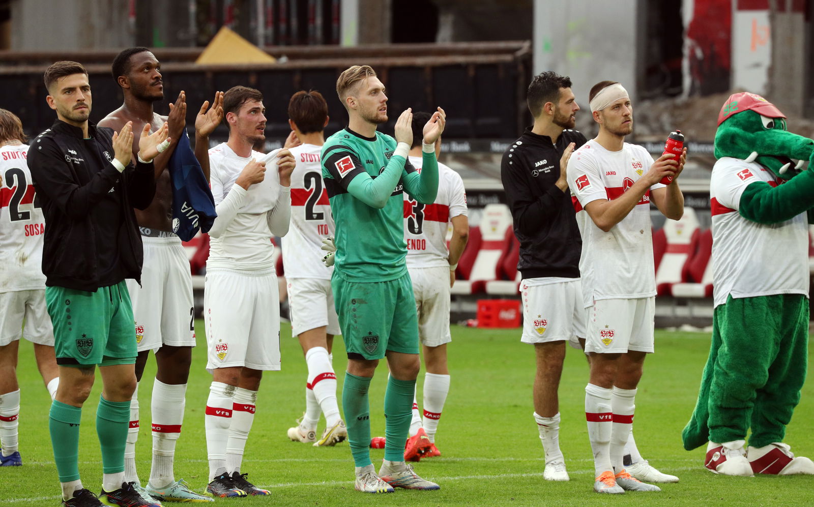 VfB Mannschaft Maskottchen