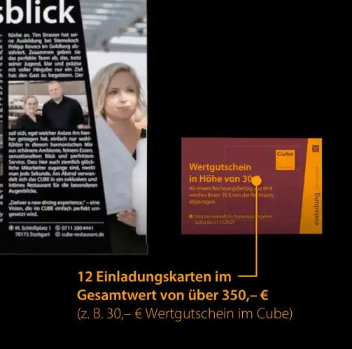 FINE DINE Box Einladungen