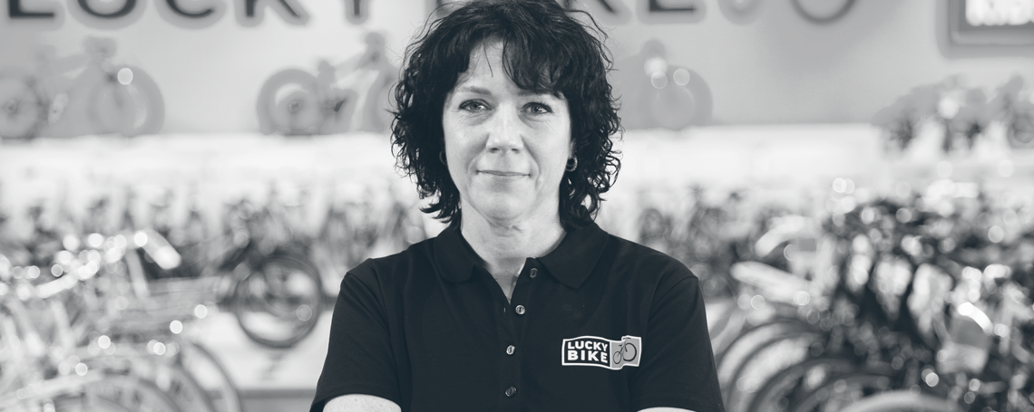 Lucky Bike Kassiererin