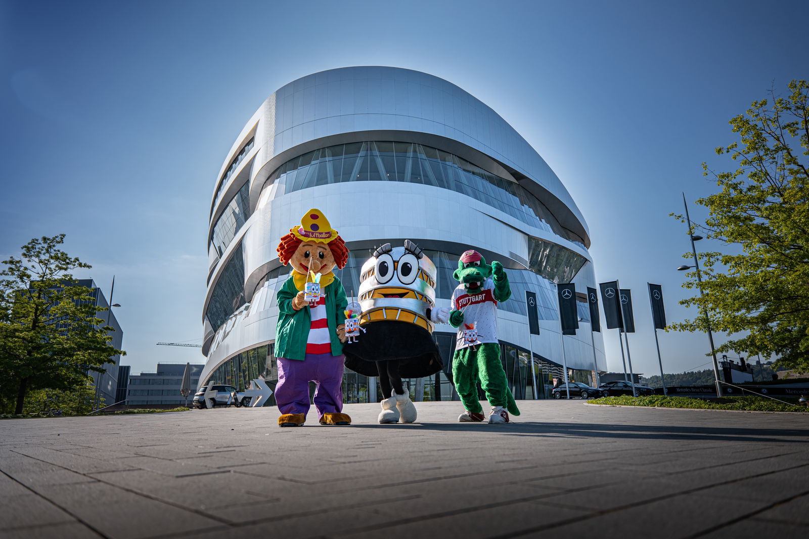 Mercedes-Benz Museum Laternenlauf