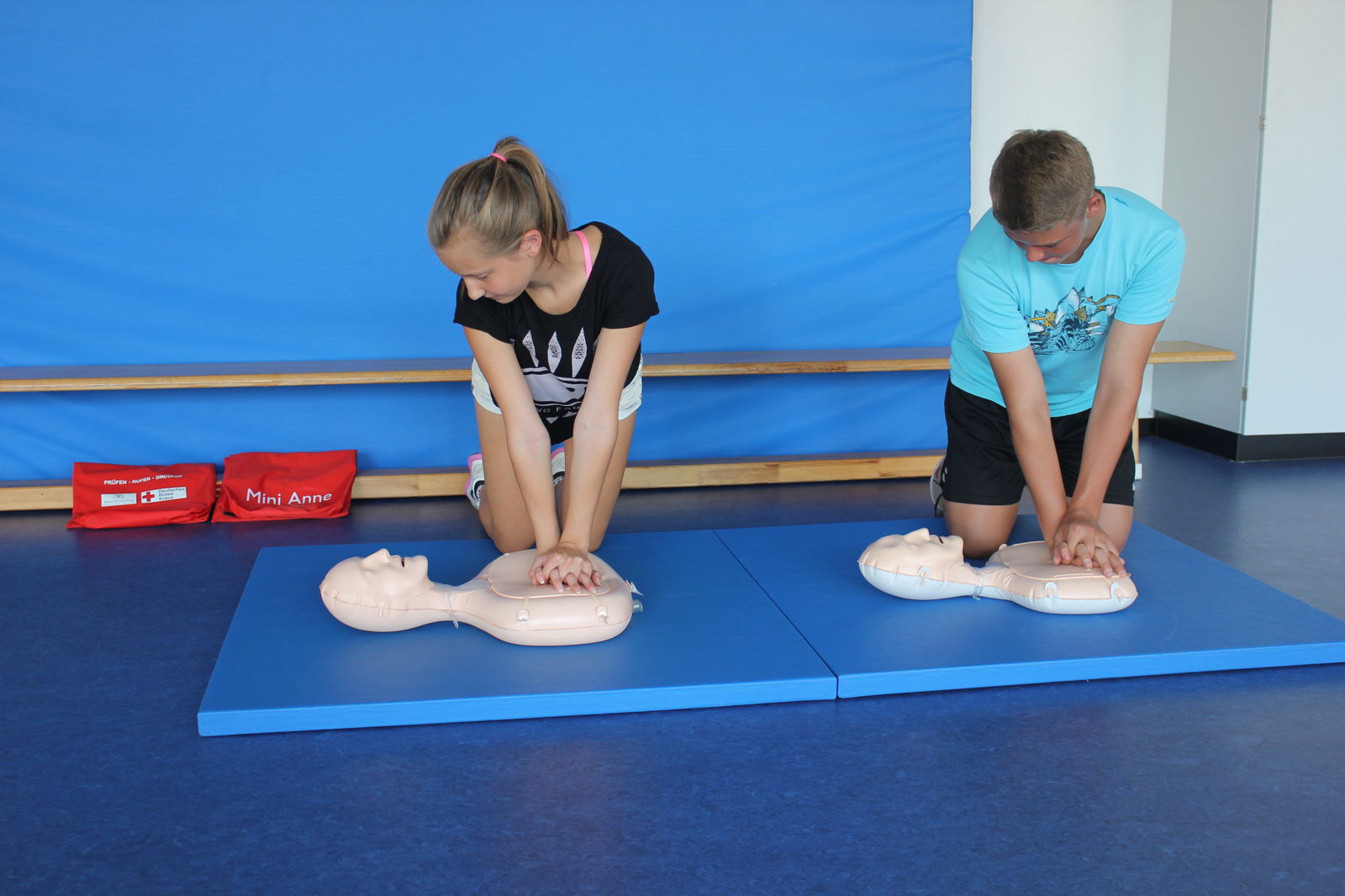 Löwen retten Leben Reanimation