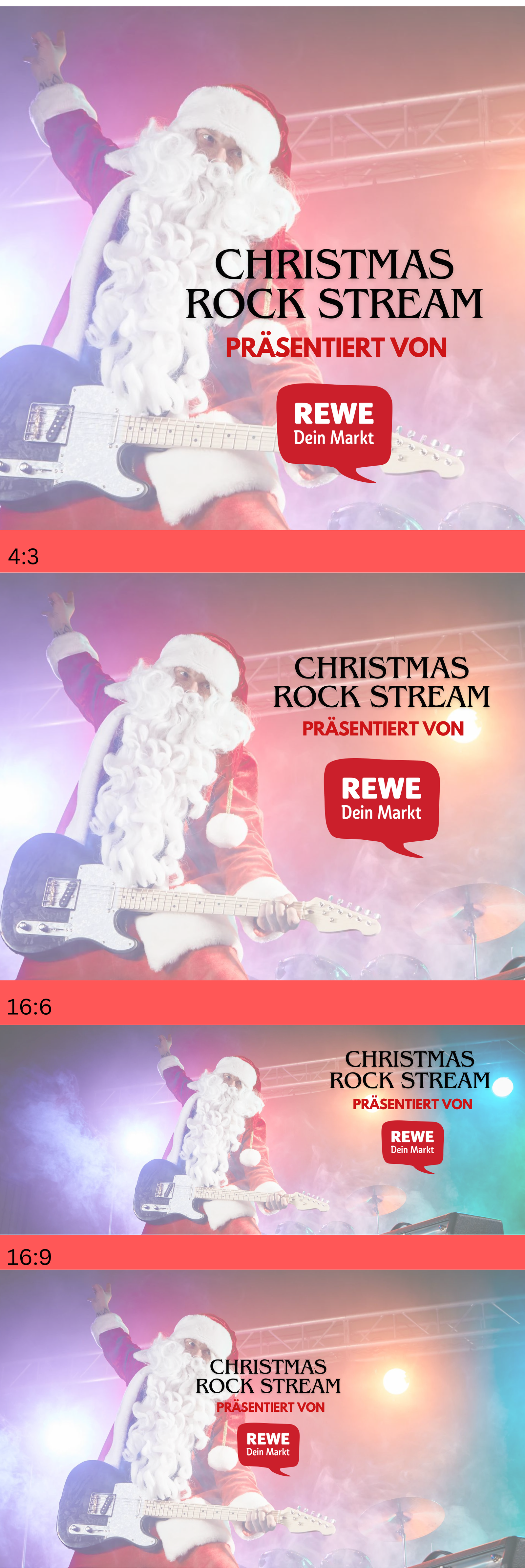 Christmas Rock Stream REWE