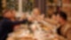 Familie Tisch Abendessen Essen Weihnachtsessen Weihnachten