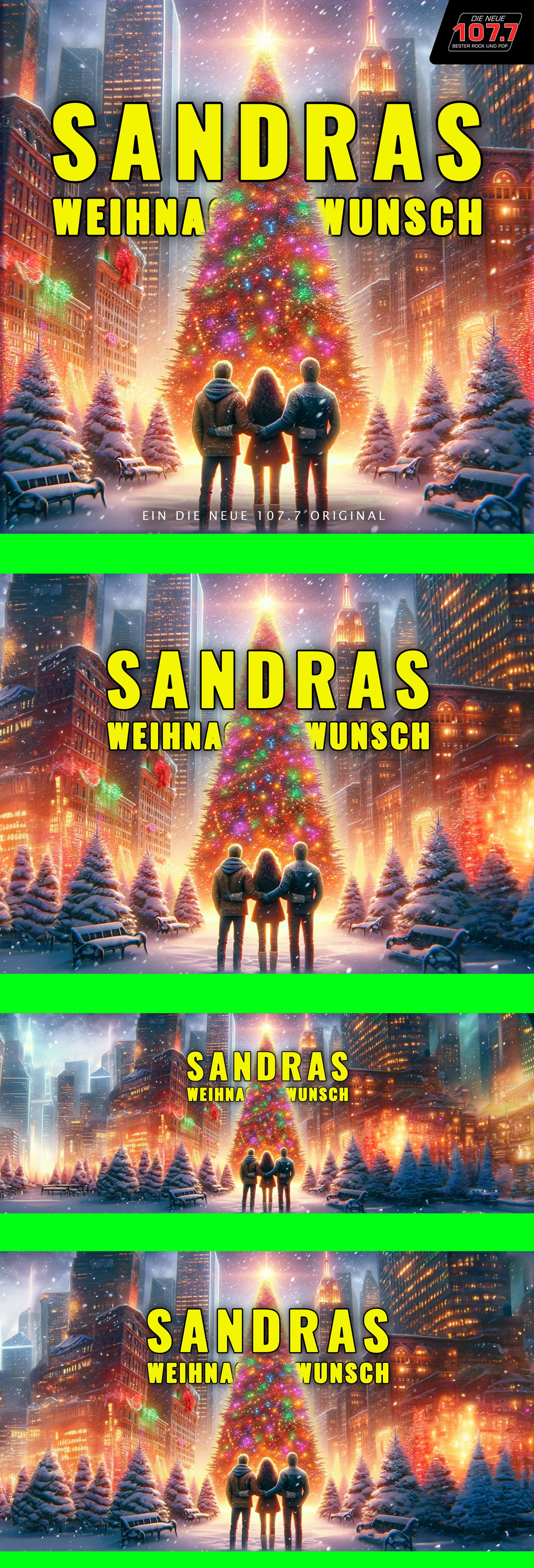Sandras Weihnachtswunsch Titelbild Groß