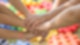 Kinder Hand Hände Kreis Gruppe
