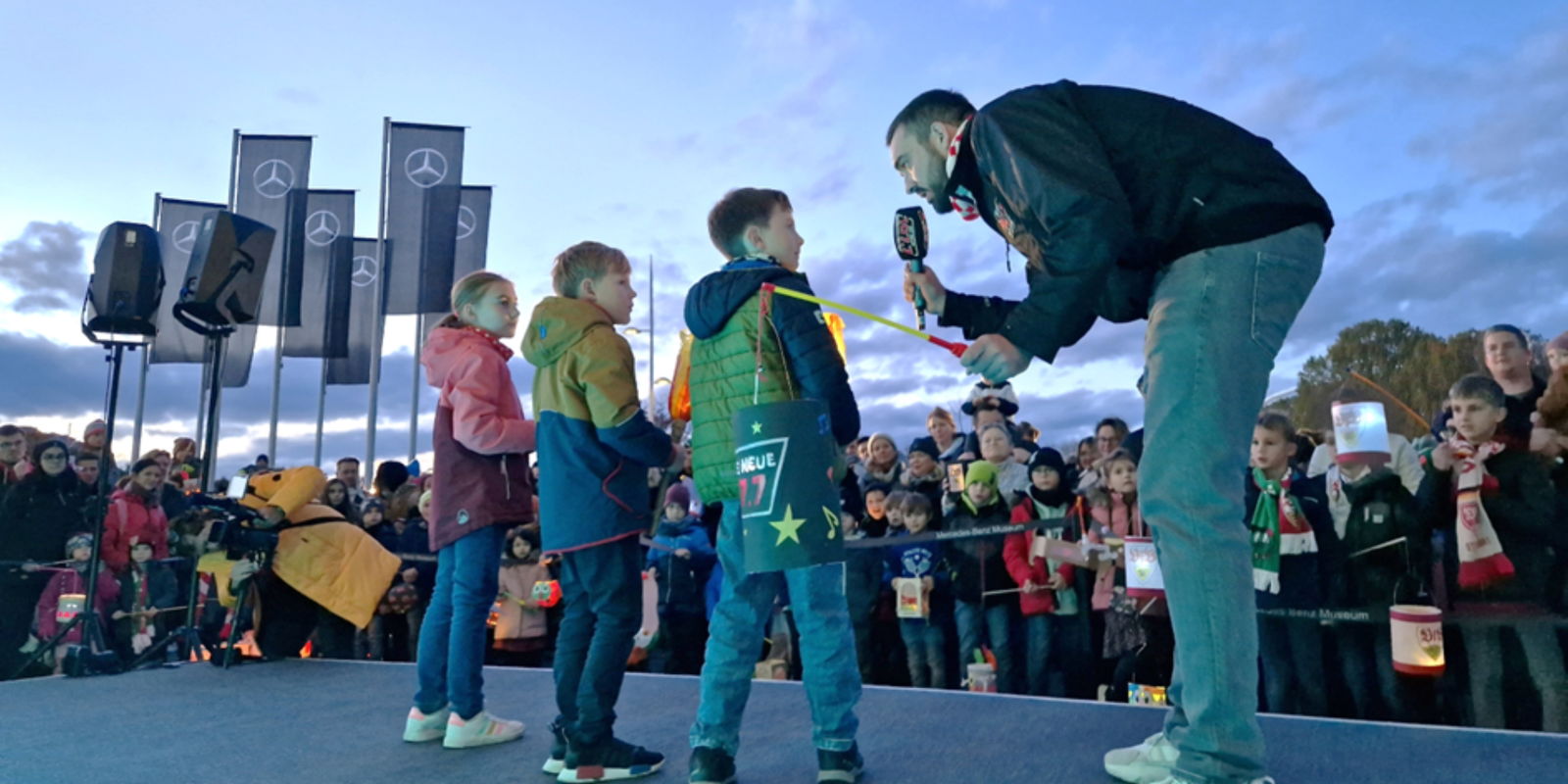 Laternelauf Mercedes Benz Museum