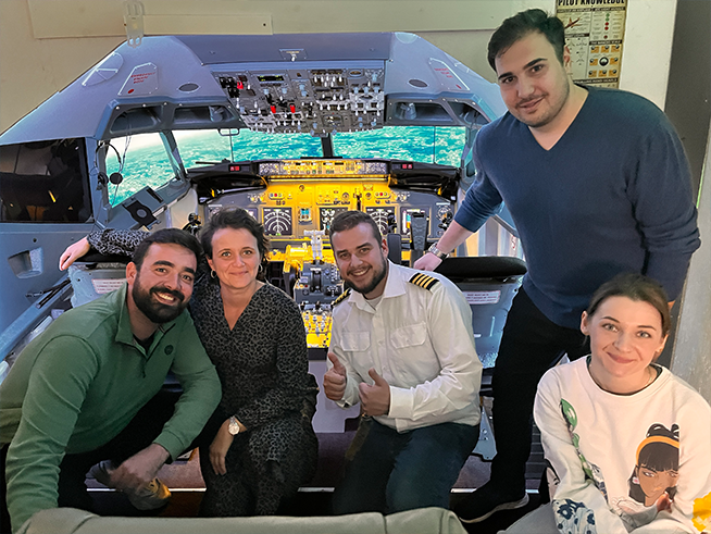 Nikolaus Böhm Pilot Hannah Krause