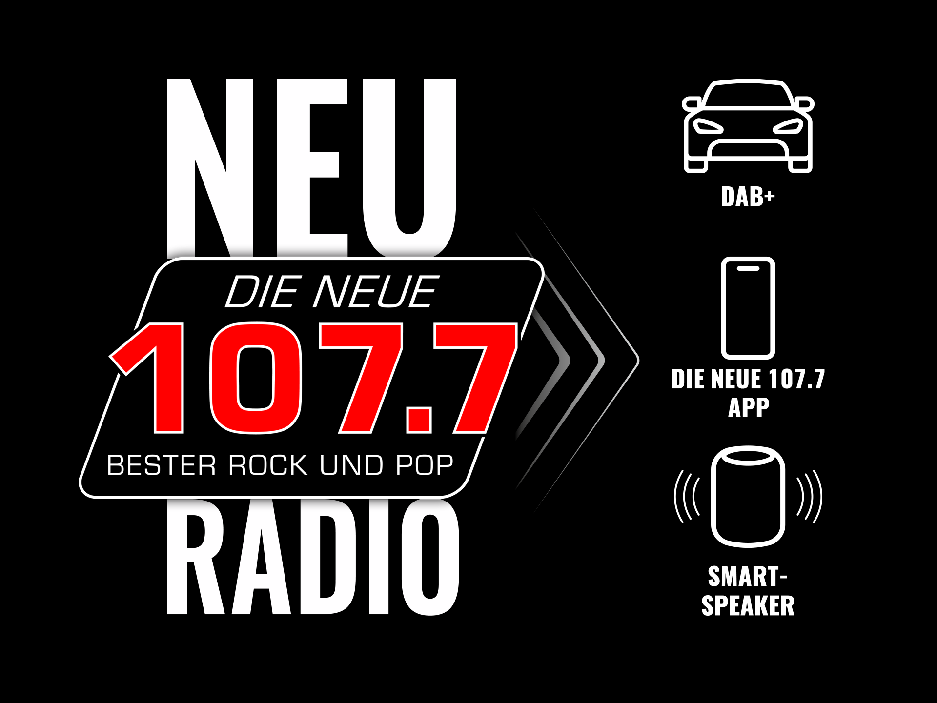 DIE NEUE 107.7 horen DIE NEUE 107.7