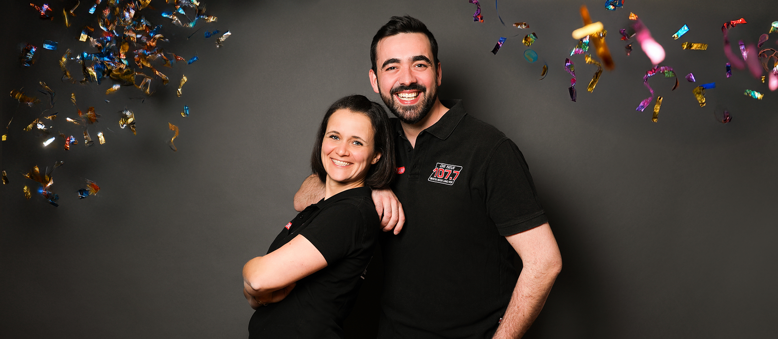 Lukas Hannah Morningshow Konfetti