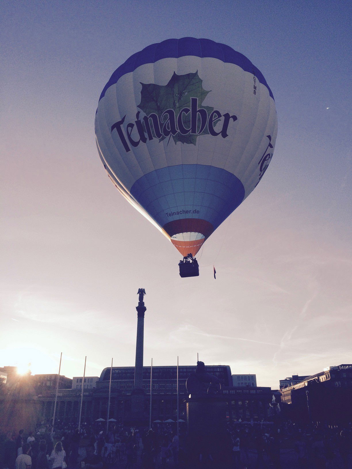 Teinacher - Heißluftballongfahrt