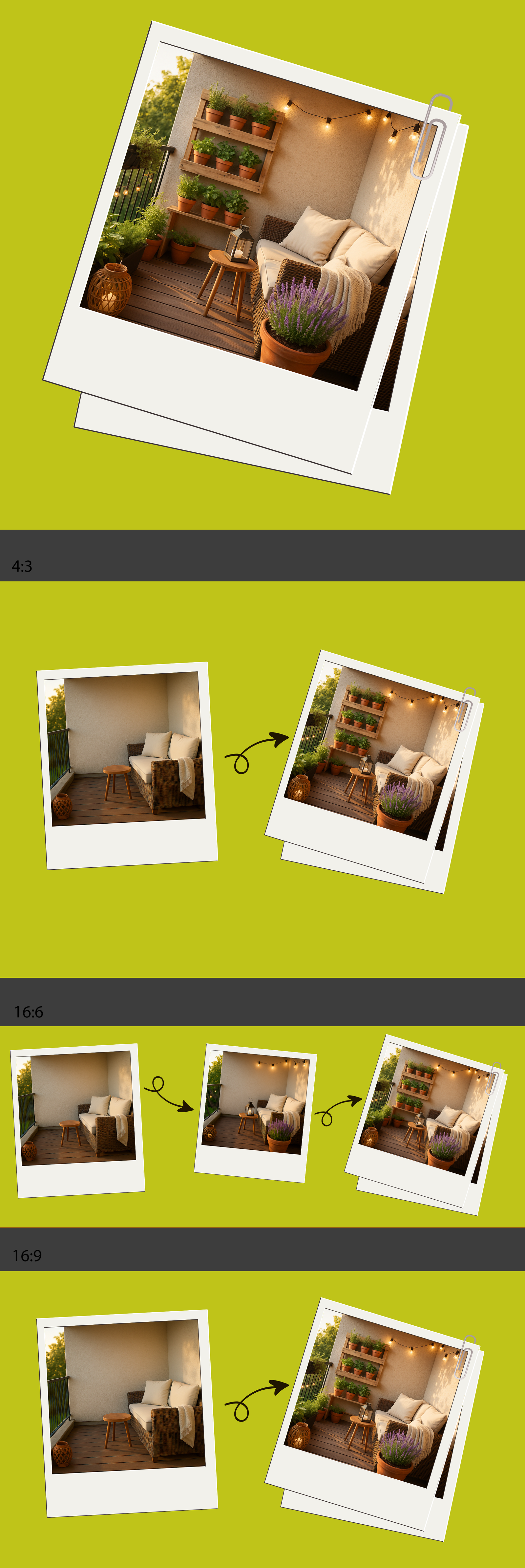 Dein Balkon wird jetzt grün!