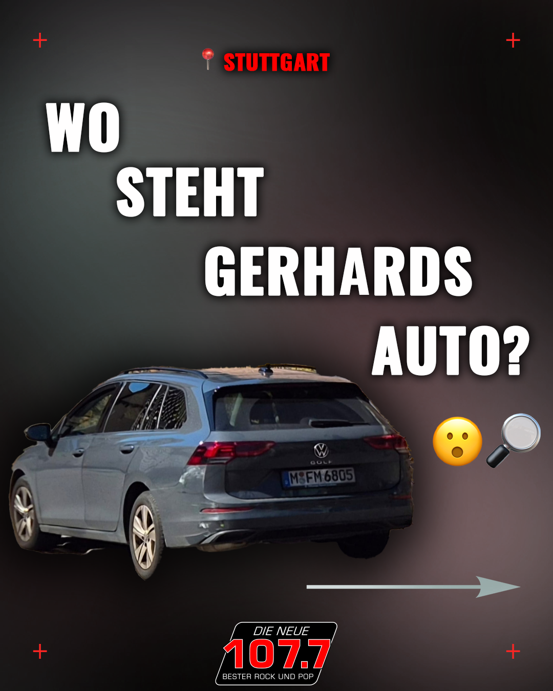 Gerhards Auto ist verschwunden!