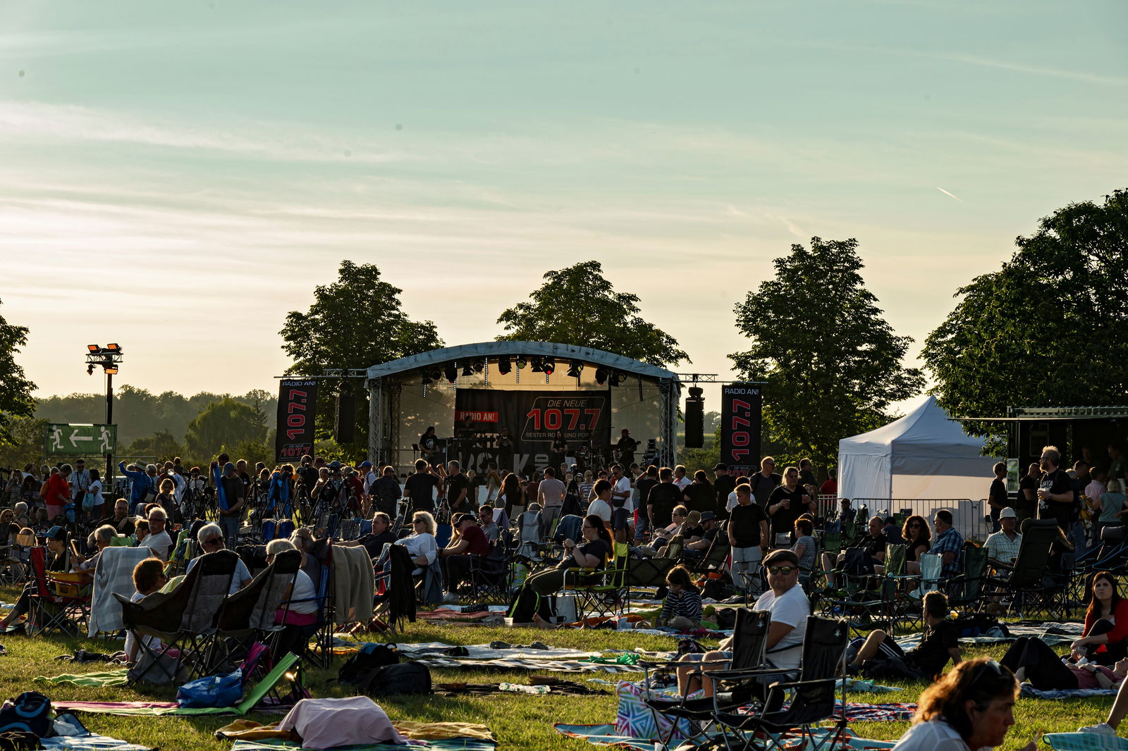 Flammende Sterne Bühne