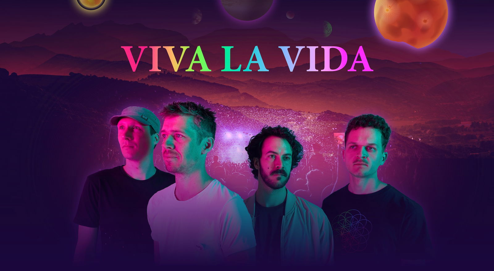 Die Coldplay Tribute-Band VIVA LA VIDA 