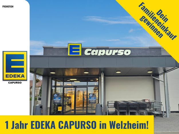 Capurso 1 Jahr EDEKA Capurso in Welzheim | DIE NEUE 107.7