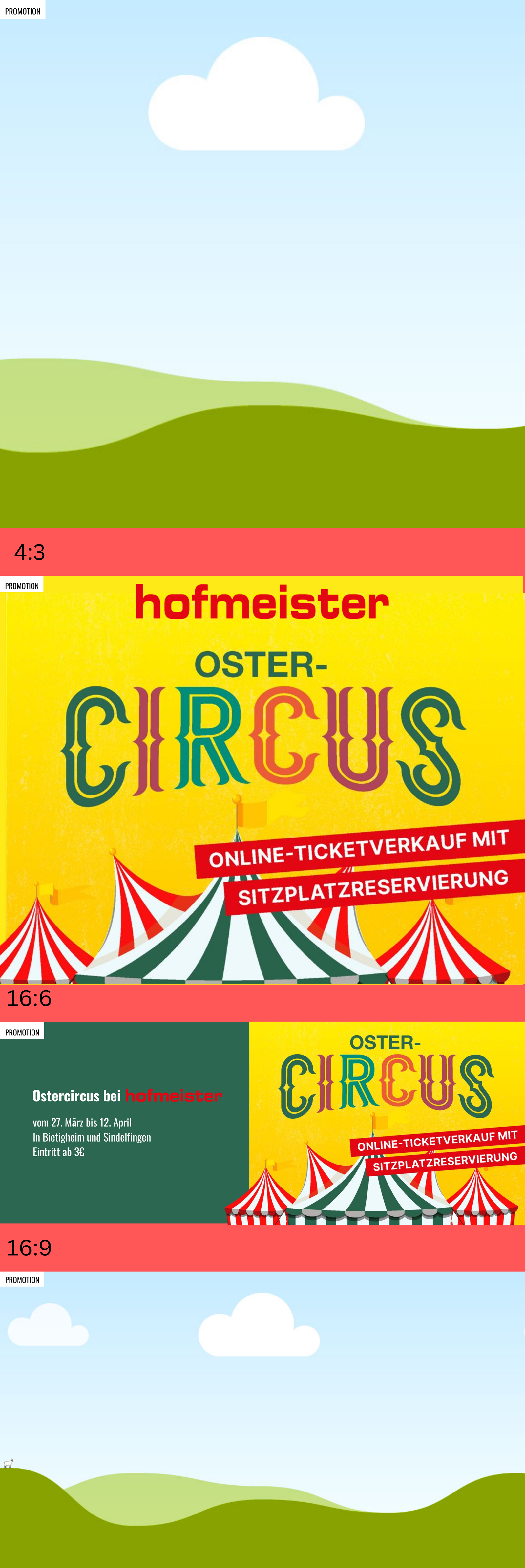 Ostercircus Hofmeister