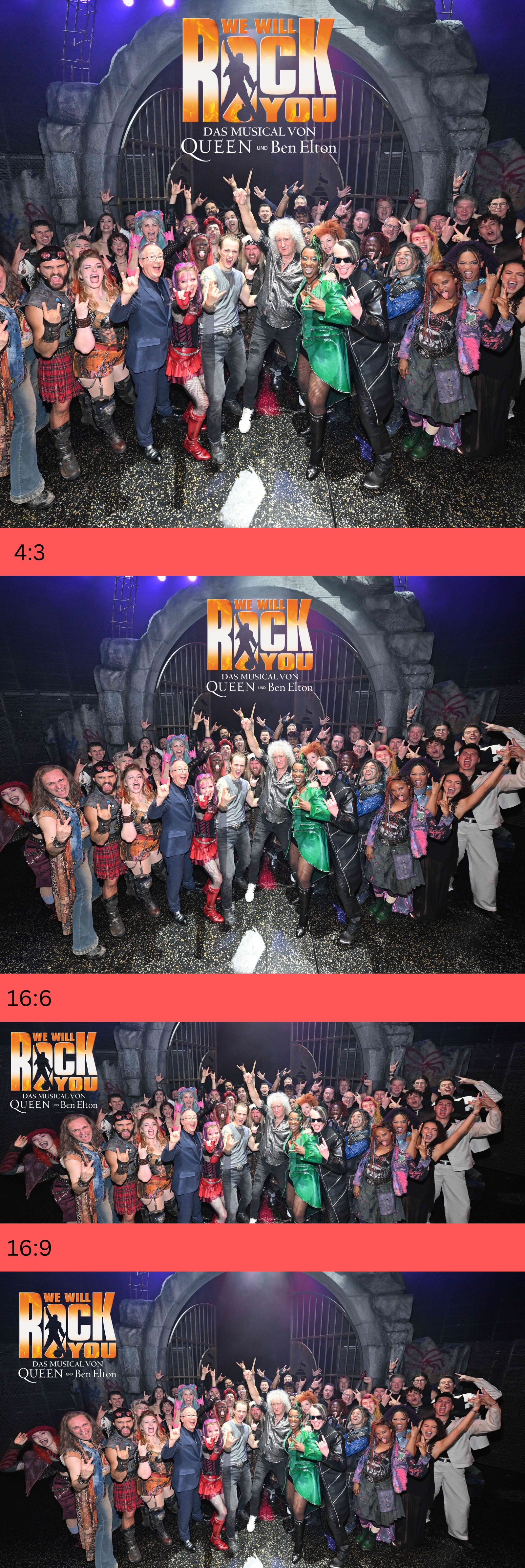 We will rock you!