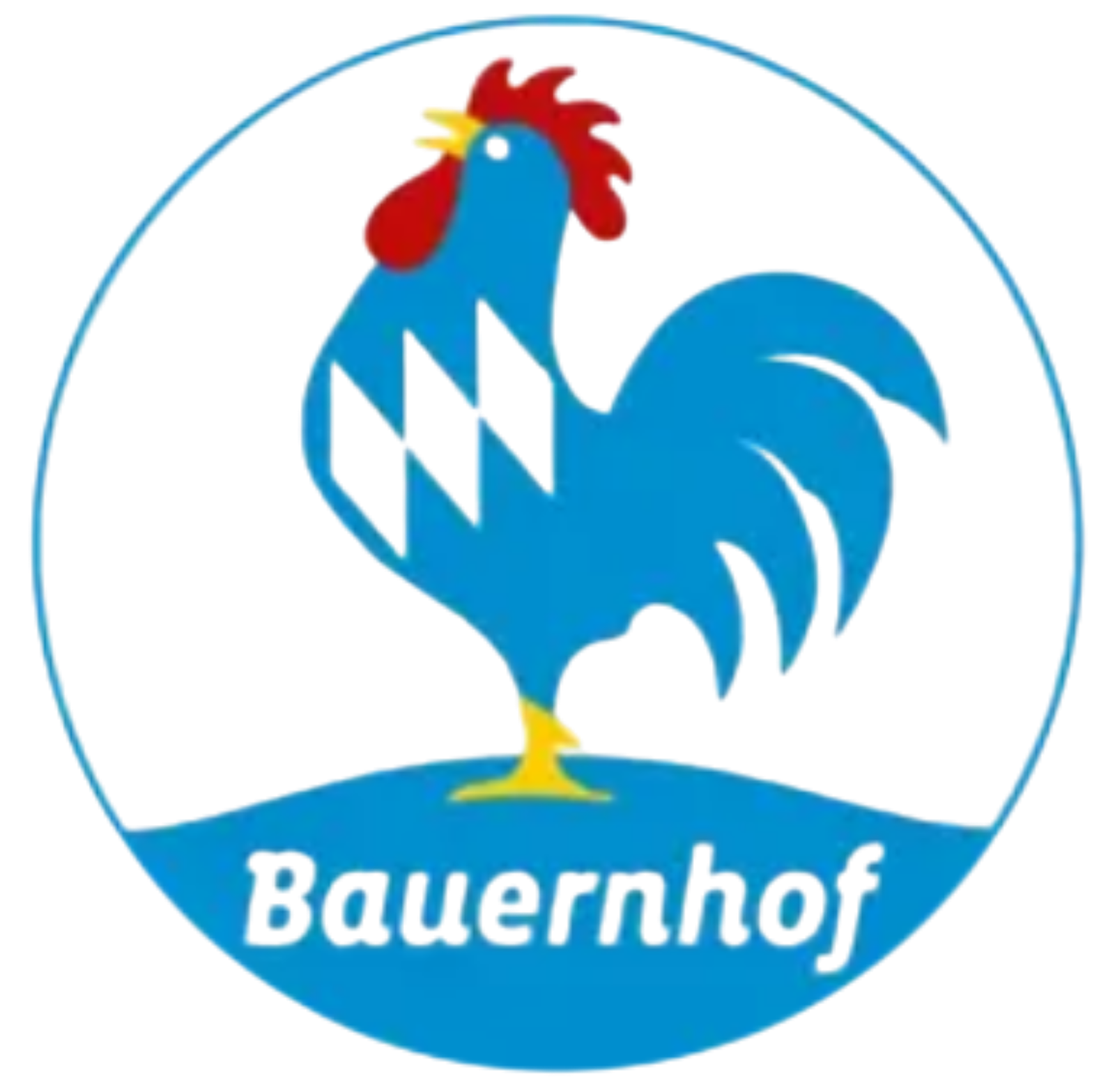 Blauer Gockel Bauernhof