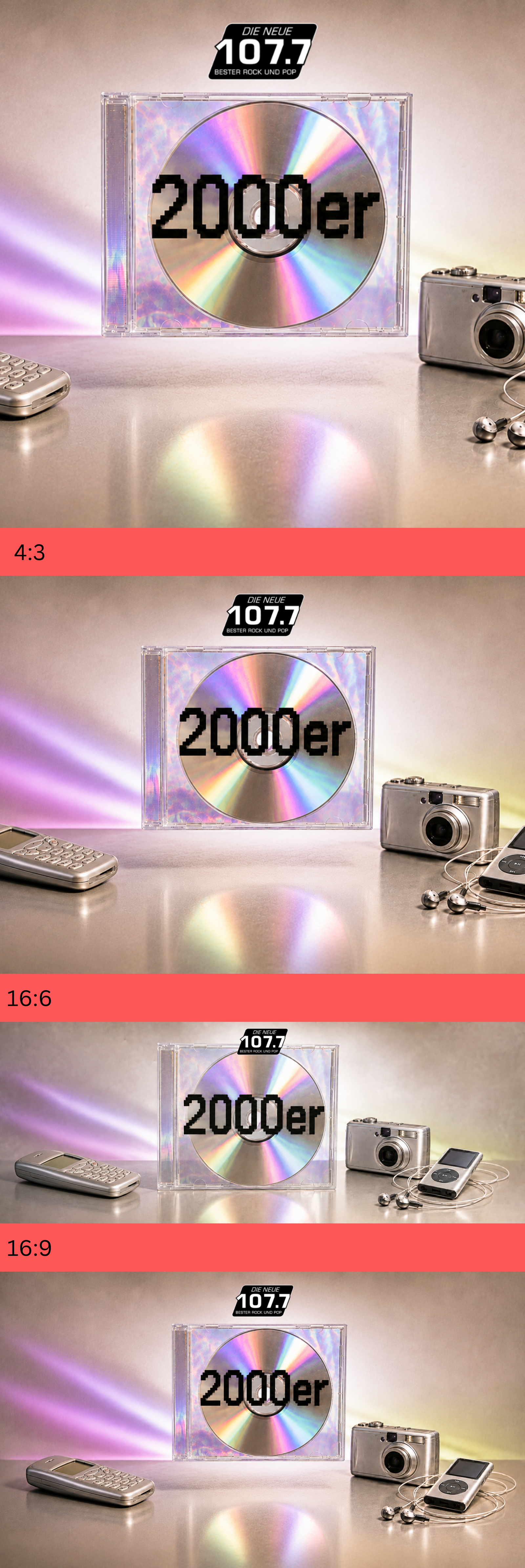2000er banner verschiedene größen