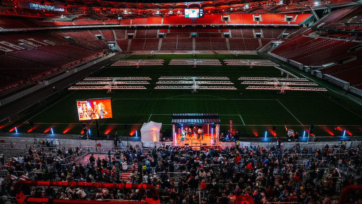 Laternenlauf Stadion