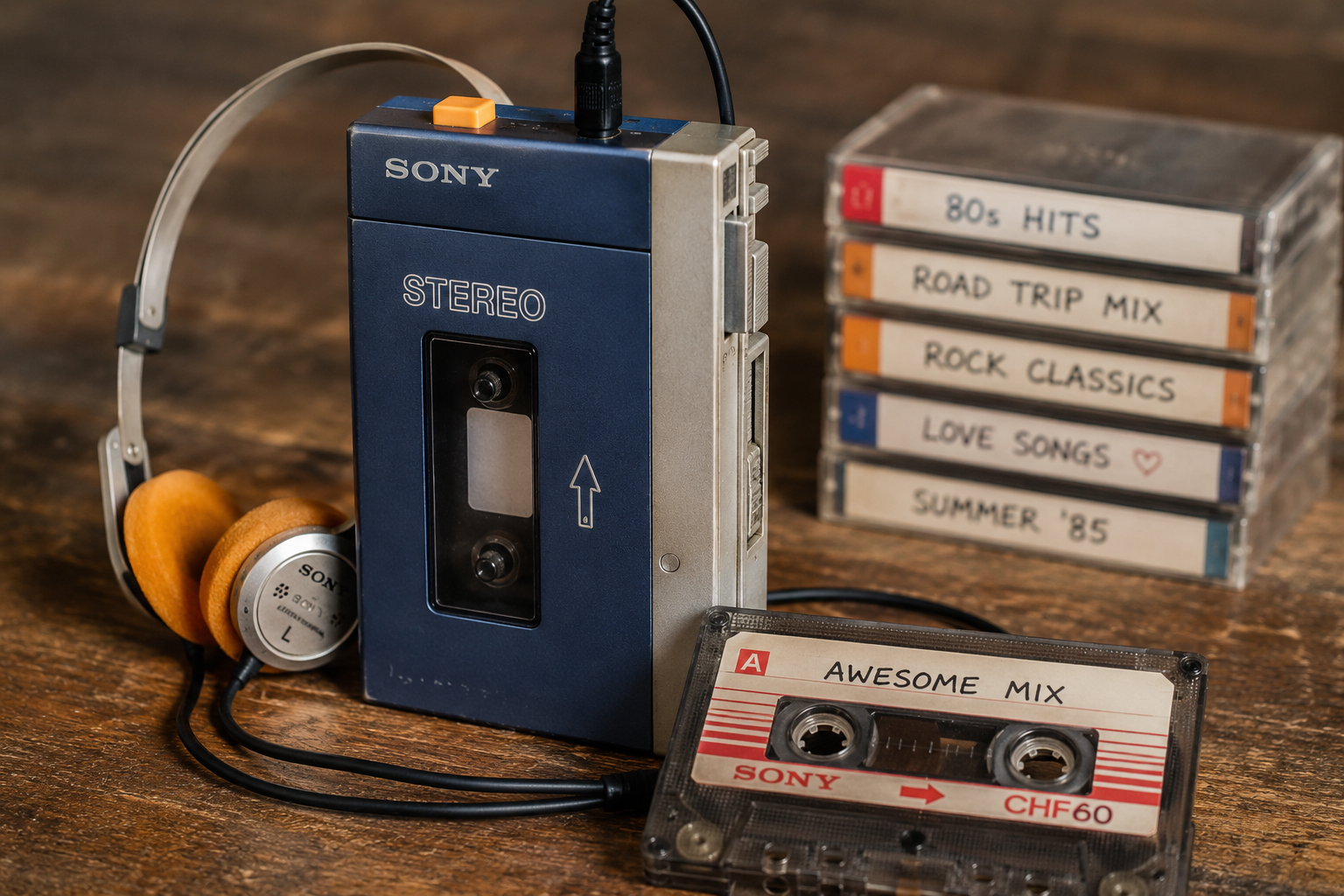 Walkman_Kasetten