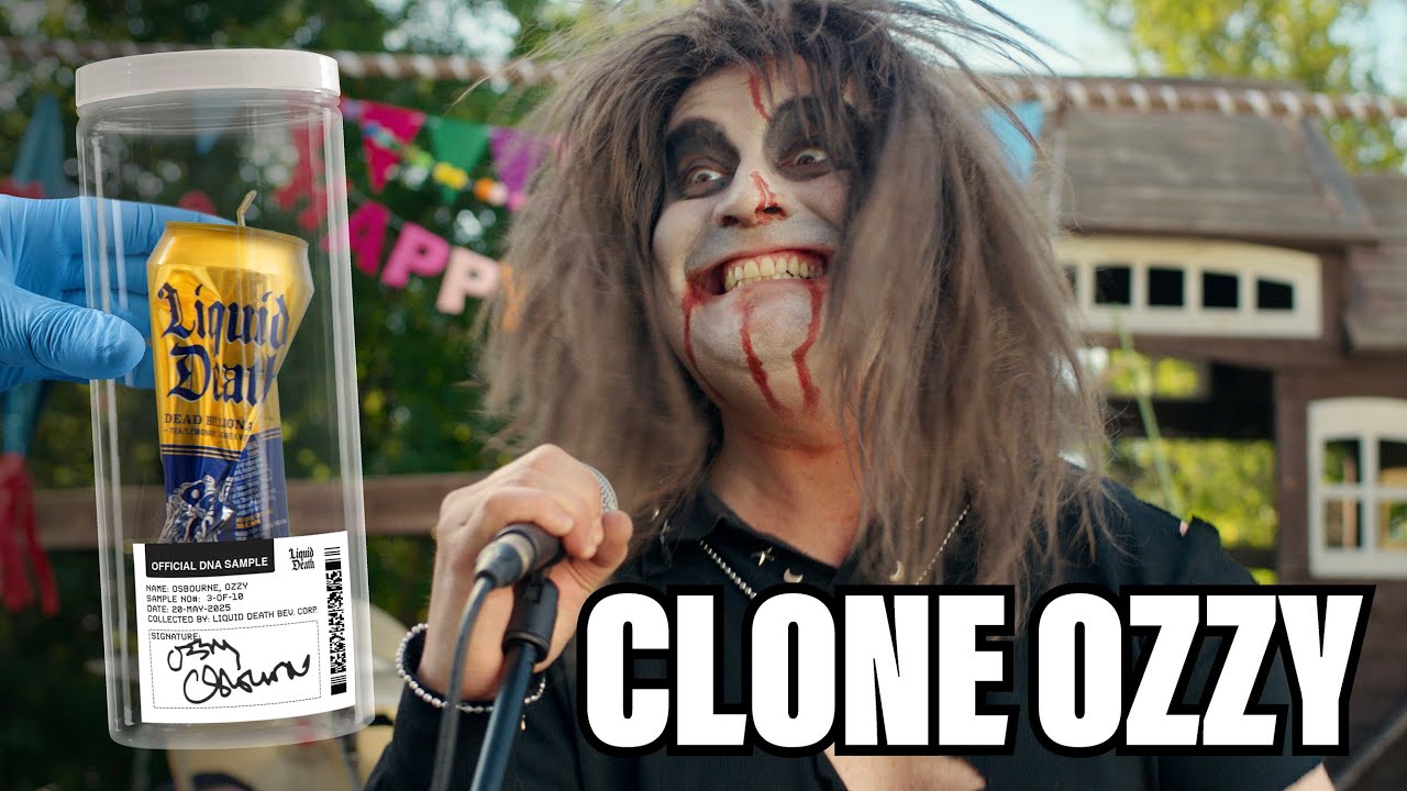 Buy Ozzy Osbourne's DNA From Liquid Death