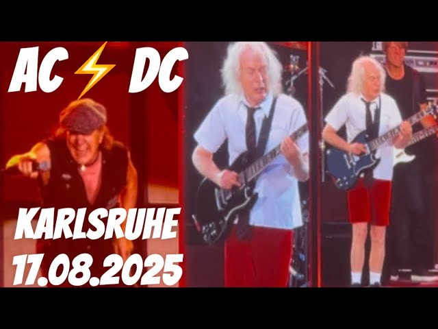 AC⚡️DC Live in Karlsruhe | Concert of 17.08.2025 