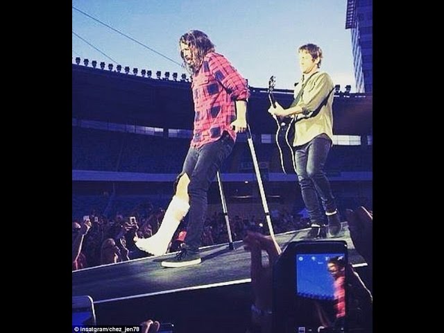 Foo Fighters - Sweden 2015 - Dave's Broken Leg @ Ullevi Gothenburg Sweden- Full